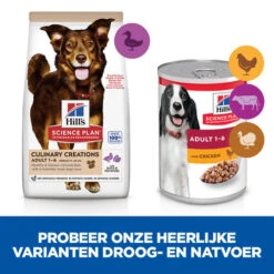 Hill's Science Plan Culinary Creations Eend En Aardappel Medium Hond 14kg -Dierbenodigdheden Winkel 052742054735 4 NL