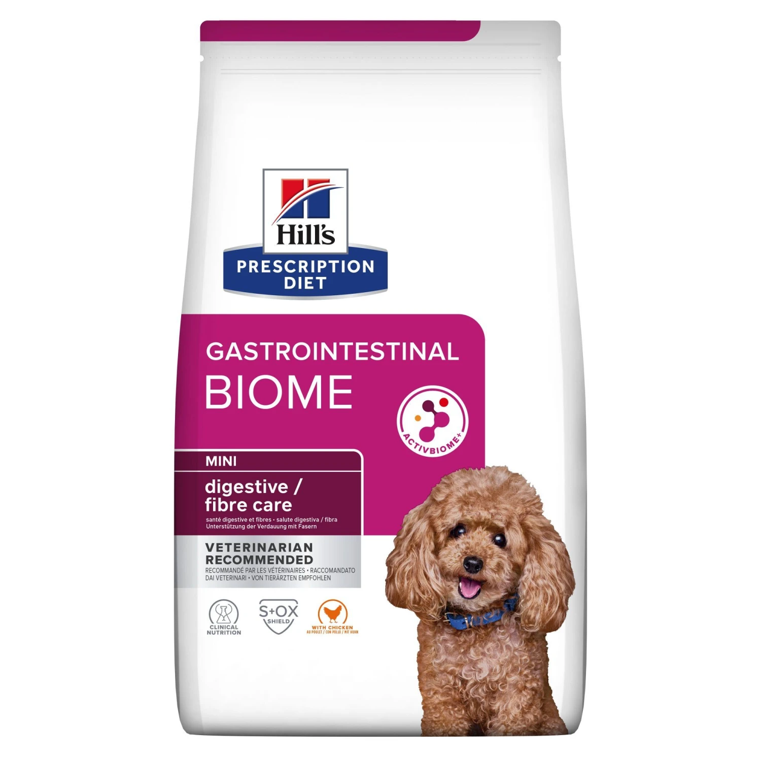 Hill's Hill’s Prescription Diet Gastrointestinal Biome Mini Hondenvoer Met Kip 3kg 3 Hill's Hill’s Prescription Diet Gastrointestinal Biome Mini Hondenvoer Met Kip 3kg