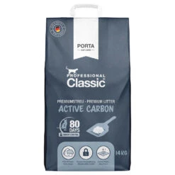 15% Korting! Professional Classic Kattenbakvulling – Active Carbon (14 Kg)