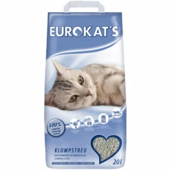 Eurokats Nature Blauw – Kattenbakvulling – 20 L