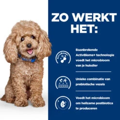 Hill's Hill’s Prescription Diet Gastrointestinal Biome Mini Hondenvoer Met Kip 3kg 11 Hill's Hill’s Prescription Diet Gastrointestinal Biome Mini Hondenvoer Met Kip 3kg -Dierbenodigdheden Winkel 52742045597 2 NL