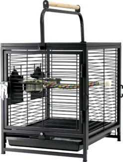 Keddoc – Bird Cage Transporter – Kooi – Zwart