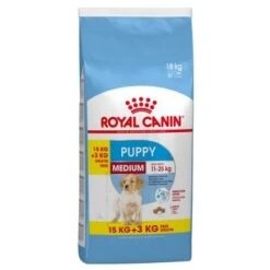 Royal Canin Medium Puppy Hondenvoer 15kg + 3kg Gratis