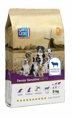 Carocroc Senior Sensitive 16/10 ( Gold - Lam ) 3 Kg