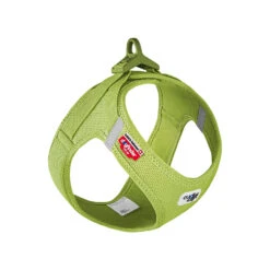 Curli Vest Harness Clasp Air-Mesh -Dierbenodigdheden Winkel curli vest harness clasp air mesh lime m 135408 1500 none
