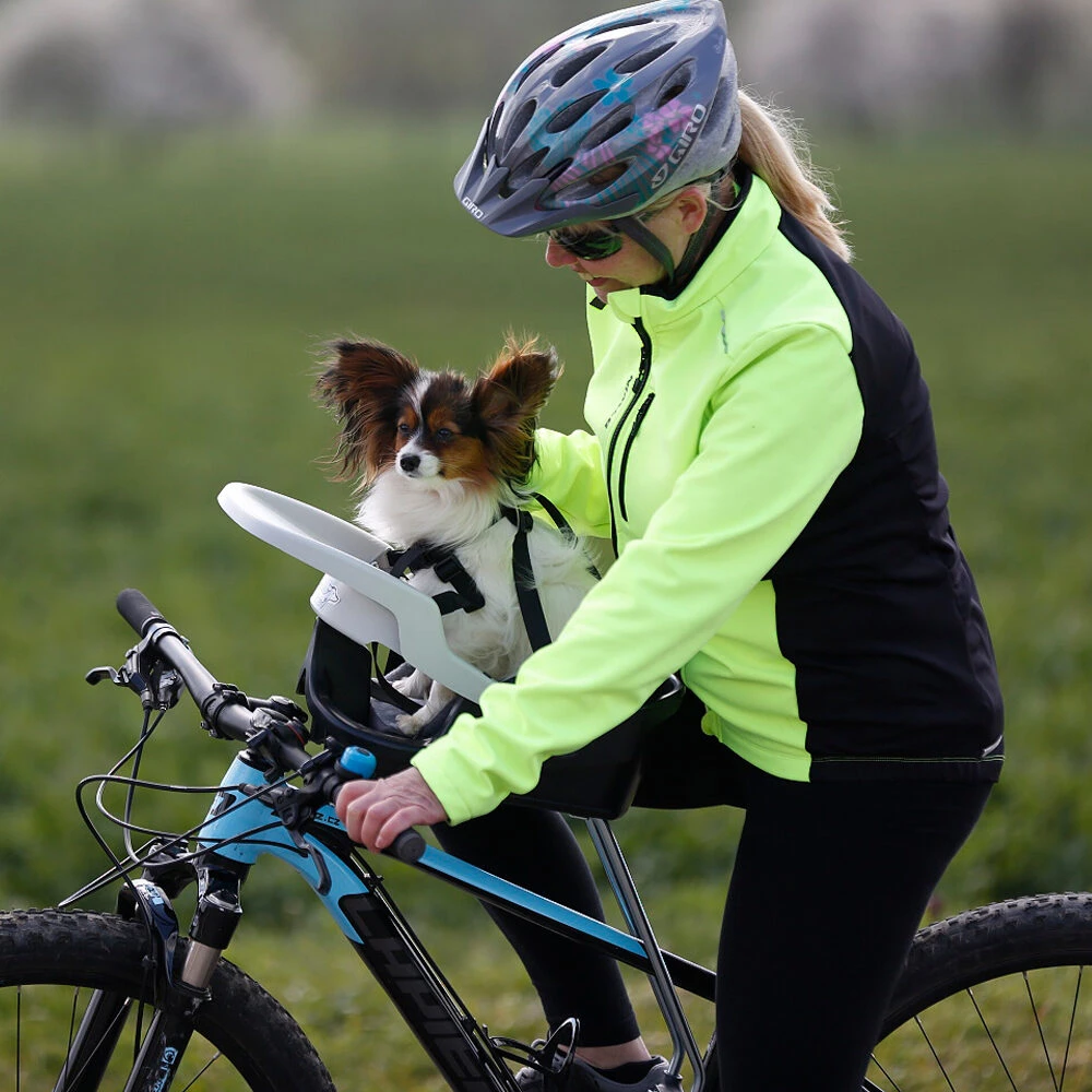 Dogrider Dog Seat + Mand - Grijs 7 Dogrider Dog Seat + Mand - Grijs - Afbeelding 5