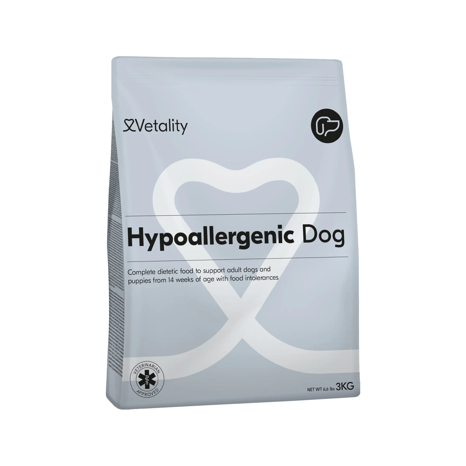Vetality Hypoallergenic - Hondenvoer 3 Vetality Hypoallergenic - Hondenvoer